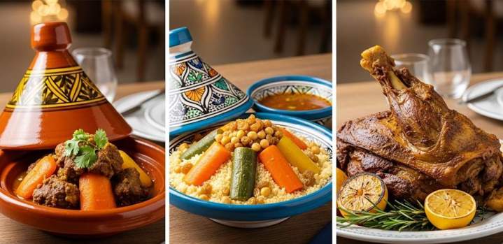 Tajine couscous méchoui