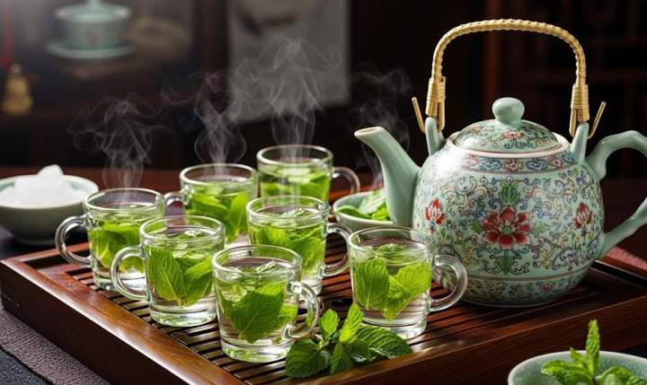Thé à la menthe